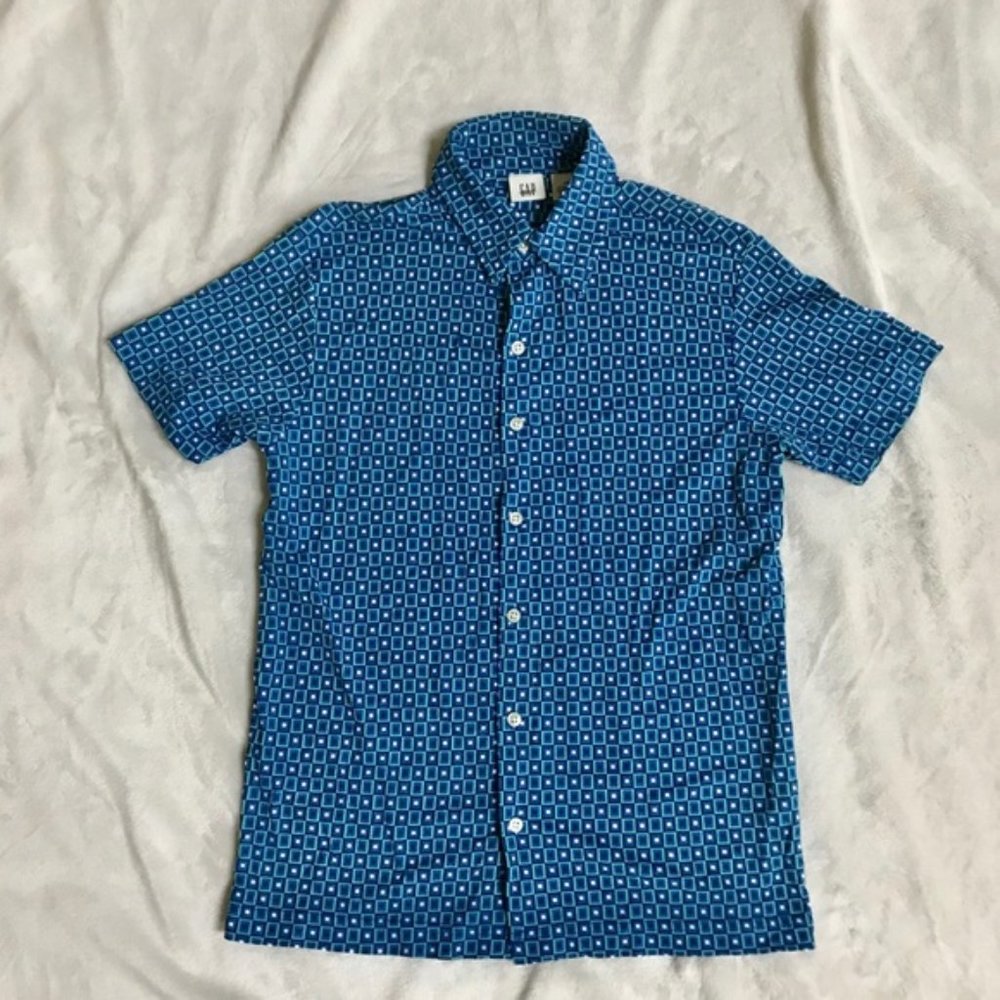 Vintage Gap Men’s short sleeves button down shirt-size XS
